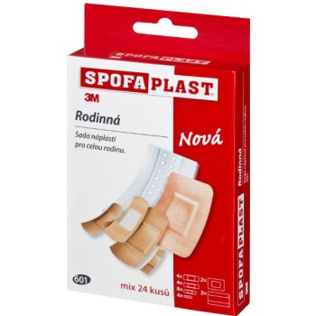 3M Spofaplast 601 Rodinná Mix 24 ks