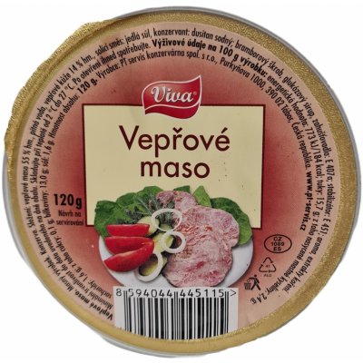 Viva vepřové maso 120 g – Zboží Mobilmania