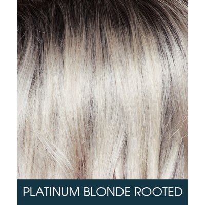 Exclusive wigs by Lubo paruka Prada platinum blonde rooted – Zboží Mobilmania