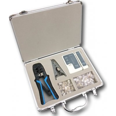 DATACOM kleště NETWORK KIT 1 (krimp 8p+6p, Stripper, Tester, plugy) 4590 – Hledejceny.cz