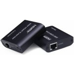 PremiumCord HDMI extender na 60m FULL HD 1080p přes jeden kabel Cat5e/6/6a/7, EDID nastavení - khext60-7 – Zboží Živě