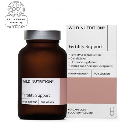 Wild Nutrition Podpora ženské plodnosti 60 kapslí – Hledejceny.cz