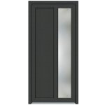 Solid Elements Premium antracit/bílé prosklené 110 L W1DRBCZTK1.0039 – Zboží Mobilmania