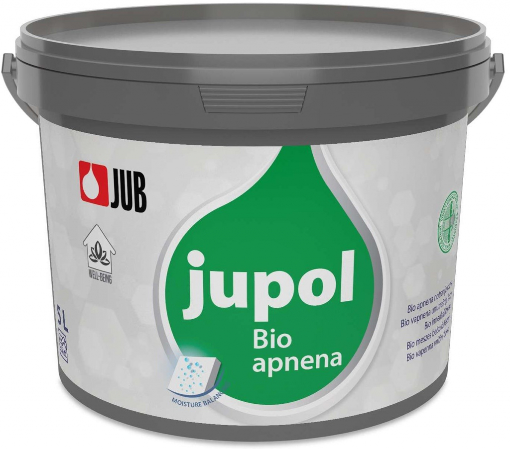 Jub Jupol Bio Vápenná Malířská Barva 5 l bílá