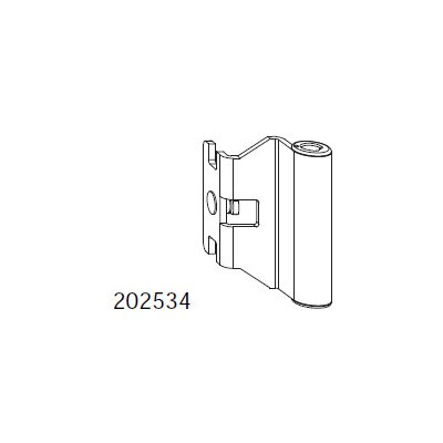 Maco Úhelník horního pantu samostatný UHEL12/20-9 – Zbozi.Blesk.cz