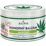 Alpa konopný balzám masážní s mentolem 250 ml – Zbozi.Blesk.cz