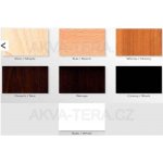 Diversa stolek Budget 120 x 40 x 60 cm višeň – Zboží Dáma