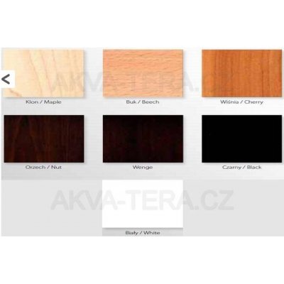 Diversa stolek Budget 120 x 40 x 60 cm višeň – Zboží Dáma