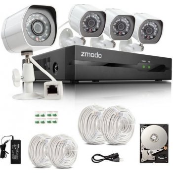 ZMODO 720P sPoE NVR kit 4CH