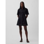 Gap košilové popelínové mini šaty černá – Hledejceny.cz