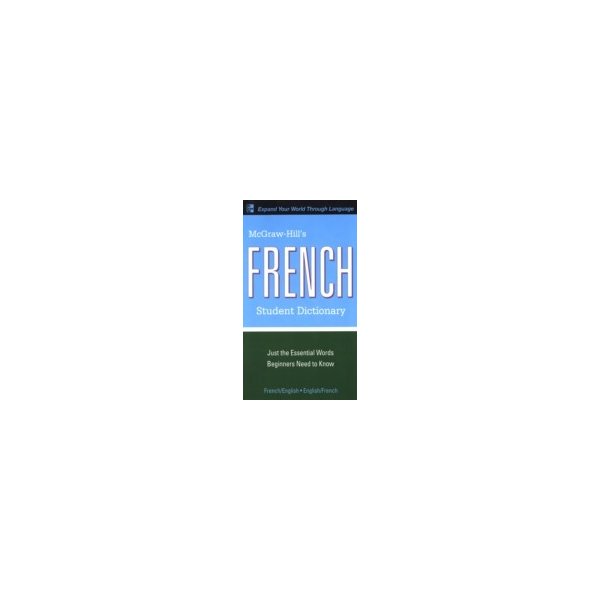 E-book elektronická kniha McGraw-Hill's French Student Dictionary - Winders Jacqueline