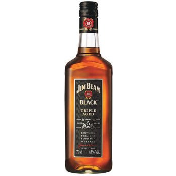 Jim Beam Black 43% 0,7 l (holá láhev)