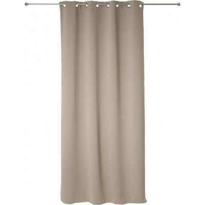 2 zatemňovací závěsy 135x240 cm béžové barvy – Hledejceny.cz