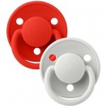 Bibs De Lux z přírodní kaučuk 2ks Candy Apple / Haze – Hledejceny.cz