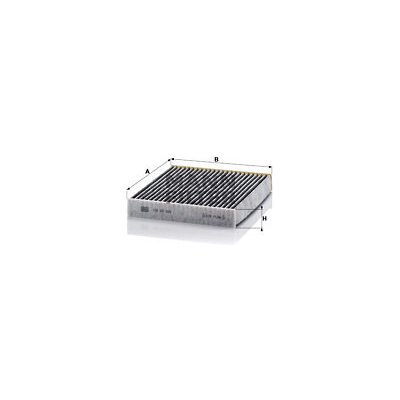 Filtr, vzduch v interiéru MANN-FILTER CUK 22 005 – Hledejceny.cz