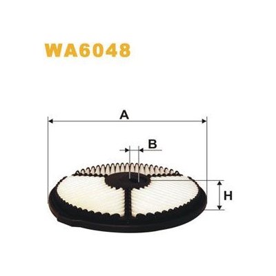 Vzduchový filtr WIX FILTERS WA6048 – Hledejceny.cz