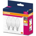 Osram žárovka LED VALUE CLB40 E14 4,9W/827 BASECLB40 svíčka – Zboží Živě