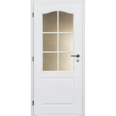 Doornite 80 L Socrates 2 / 3 sklo lakované bílé – Zboží Mobilmania