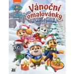 Vánoční omalovánky se samolepkami Tlapková patrola – Zboží Dáma