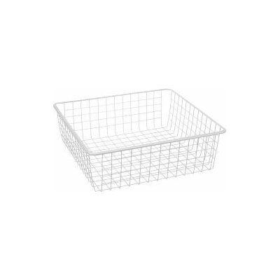 Drátěný šatní koš na prádlo FLEX bílý, 175 mm 500mm – Hledejceny.cz