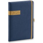 Presco Twill A5 Týdenní 2026 modrý – Zboží Živě