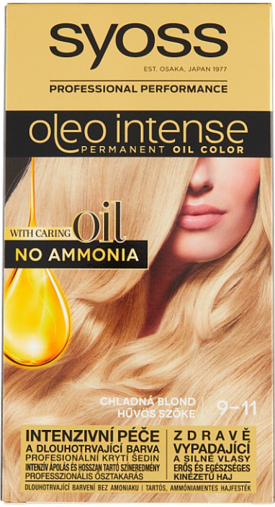 Syoss Oleo Intense olejová barva Chladná Blond 9-11 | Srovnanicen.cz