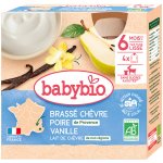 Babybio Brassé Kapsička z kozího mléka hruška vanilka 4 x 85 g – Zboží Dáma