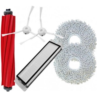 NipponCEC Roborock Qrevo MaxV Black RSD0710CE kartáče a filtr a mopovací textilie 6 ks – Zboží Dáma