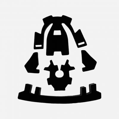 Unihoc Mask Spare Part Padding Set Middle-End – Zboží Mobilmania