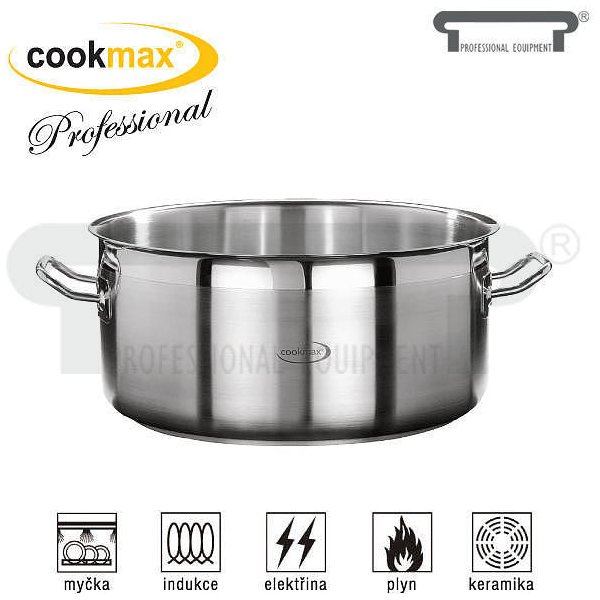 Cookmax Kastrol nízký Professional 20 cm - 9 cm - 2,8 l od 1 143 Kč -  Heureka.cz
