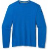 Pánské sportovní tričko Smartwool CLASSIC THERMAL merino BL CREW BOXED laguna blue heather