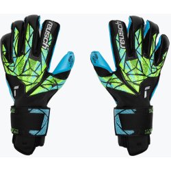 Reusch Attrakt Aqua black/fluo lime/aqua