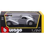 Atlantic Bburago Bugatti stříbrná 1:24 – Hledejceny.cz
