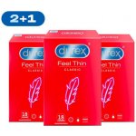 Durex Feel Thin Classic balíček 2+1 54ks – Zbozi.Blesk.cz