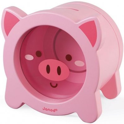 Dětská kasička Janod - prasátko – Zboží Dáma