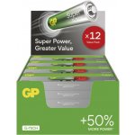 Alkalická baterie GP Super AA (LR6), 288 ks, display box | Zboží Auto