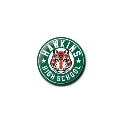 Pyramid International Placka Stranger Things - Hawkins High School – Zboží Dáma