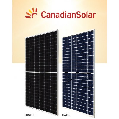 CanadianSolar 550W Bifacial Silver Frame 21,3% SVT35537 / CS6W-550MB-AG – Zbozi.Blesk.cz