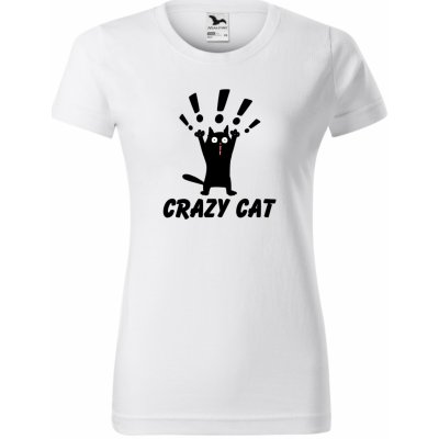 Dámské tričko Crazy cat