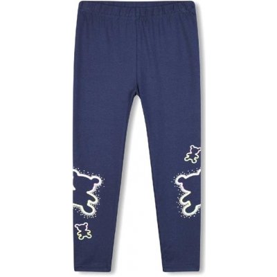 Kugo DÍVČÍ LEGÍNY MEDVÍDEK TM6201 Tmavě modrá – Hledejceny.cz