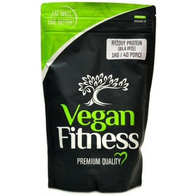 Vegan Fitness Rýžový protein (bílá rýže) 1000 g – Zbozi.Blesk.cz