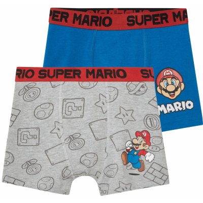 Chlapecké boxerky 2 kusy Super Mario – Sleviste.cz