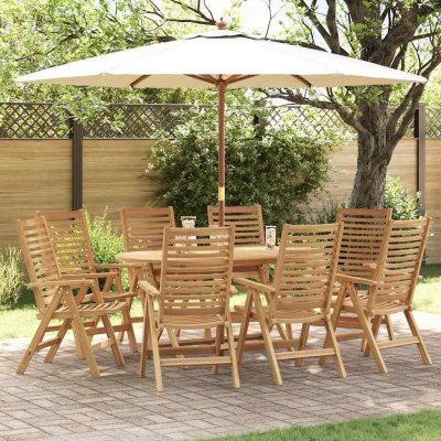 OMAXI 598080 Zahradní křeslo 8 ks Hnědá 52 x 64.5 x 108 cm – Hledejceny.cz