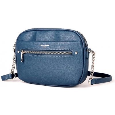 David Jones Malá modrá crossbody kabelka CM6767A – Zboží Mobilmania