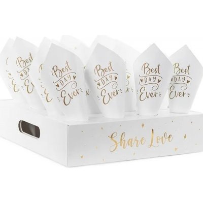 PartyDeco Stojan na konfety 31 x 31 cm – Zboží Dáma