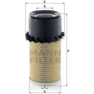 MANN FILTER Vzduchový filtr C 14 179 x – Hledejceny.cz