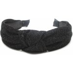 Třpytivá čelenka s uzlem zlatá – Zboží Dáma