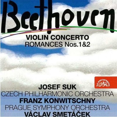 The Czech Philharmonic Orchestra - Violin Concerto Romances Nos. 1 & 2 CD – Hledejceny.cz
