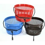 PLASTKON košík na kolíčky kulatý pr.20 x 15 cm PH mix barev (4110702) – Sleviste.cz