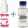 Příchuť pro míchání e-liquidu Vape Mix Jahoda 10 ml + Základní báze Mašinka 50PG/50VG 100 ml